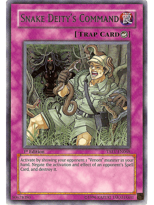 Snake Deity's Command - TAEV-EN068 - Rare