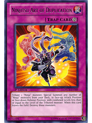 Ninjitsu Art of Duplication - ORCS-EN089 - Rare