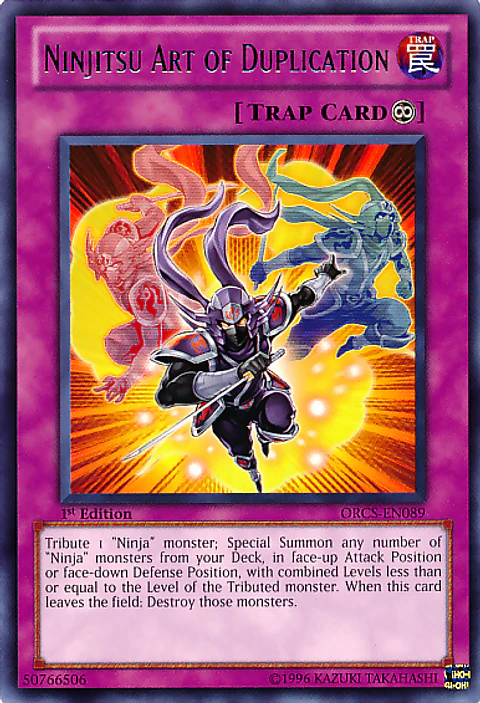 Ninjitsu Art of Duplication - ORCS-EN089 - Rare