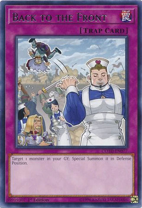Back to the Front - COTD-EN077 - Rare 