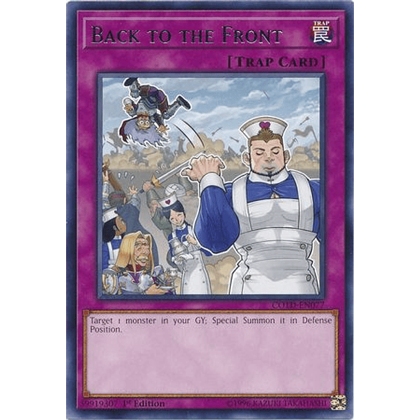 Back to the Front - COTD-EN077 - Rare 