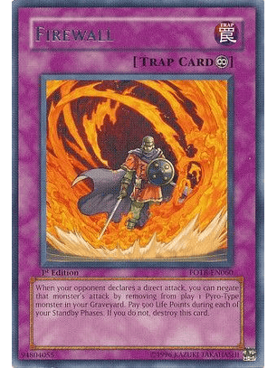 Firewall - FOTB-EN060 - Rare
