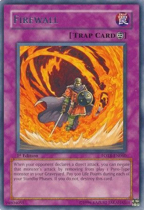 Firewall - FOTB-EN060 - Rare