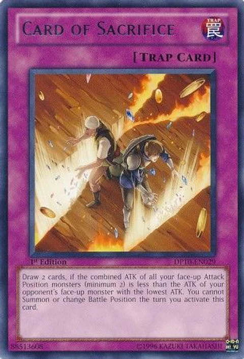 Card of Sacrifice - DP10-EN029 - Rare