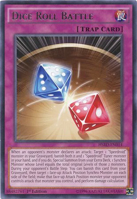 Dice Roll Battle - HSRD-EN014 - Rare 