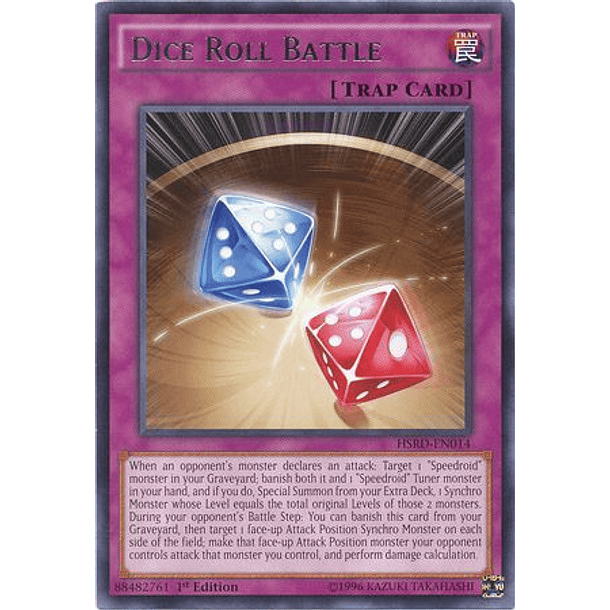 Dice Roll Battle - HSRD-EN014 - Rare 