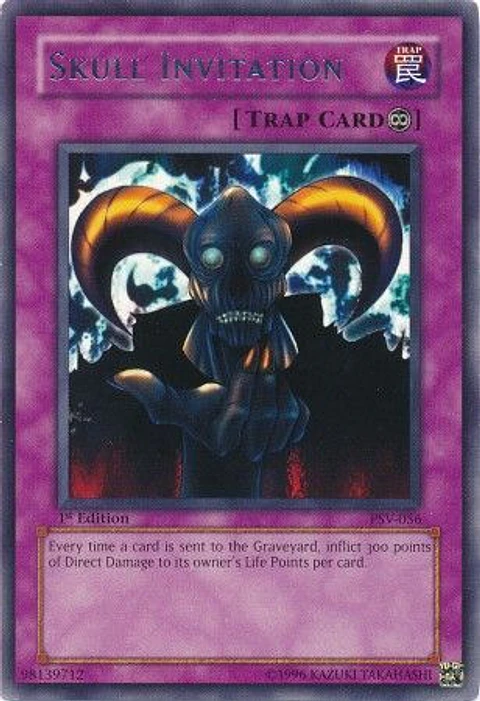 Skull Invitation - PSV-056 - Rare