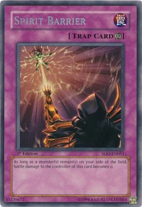 Spirit Barrier - SOD-EN051 - Rare