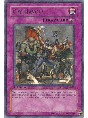 Cry Havoc! - PTDN-EN078 - Rare