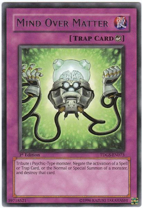 Mind Over Matter - TDGS-EN073 - Rare