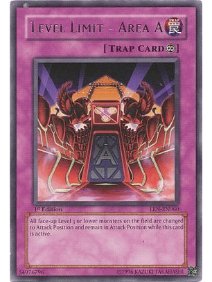 Level Limit - Area A - EEN-EN060 - Rare