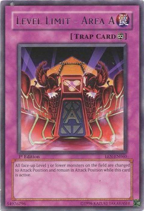 Level Limit - Area A - EEN-EN060 - Rare