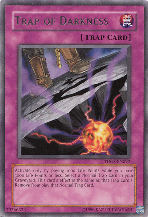 Trap of Darkness - TDGS-EN092 - Rare
