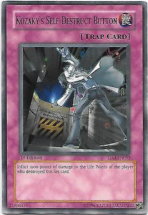 Kozaky's Self-Destruct Button - TLM-EN052 - Rare