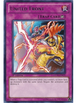 United Front - GENF-EN075 - Rare