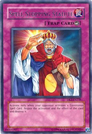 Spell-Stopping Statute - TLM-EN058 - Rare 1