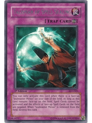 Talisman of Spell Sealing - AST-049 - Rare