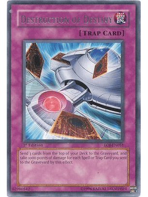 Destruction of Destiny - EOJ-EN051 - Rare