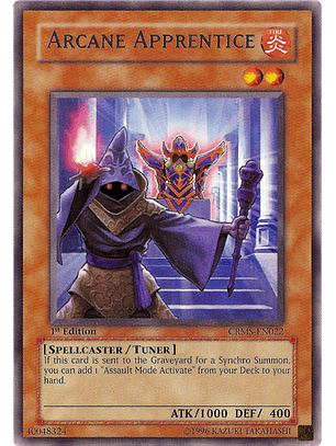 Arcane Apprentice - CRMS-EN022 - Rare