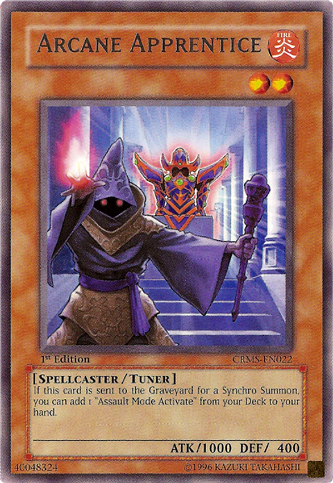 Arcane Apprentice - CRMS-EN022 - Rare