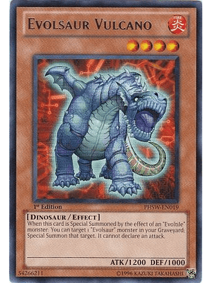 Evolsaur Vulcano - PHSW-EN019 - Rare 