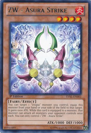ZW - Asura Strike - LVAL-EN002 - Rare 1