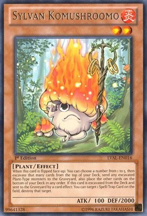 Sylvan Komushroomo - LVAL-EN016 - Rare