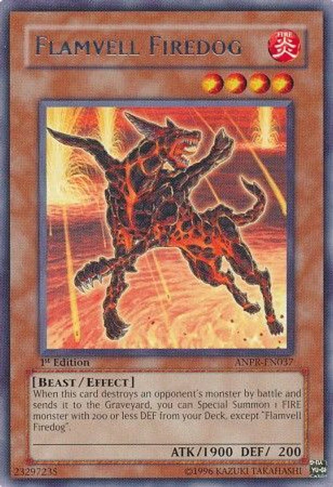 Flamvell Firedog - ANPR-EN037 - Rare
