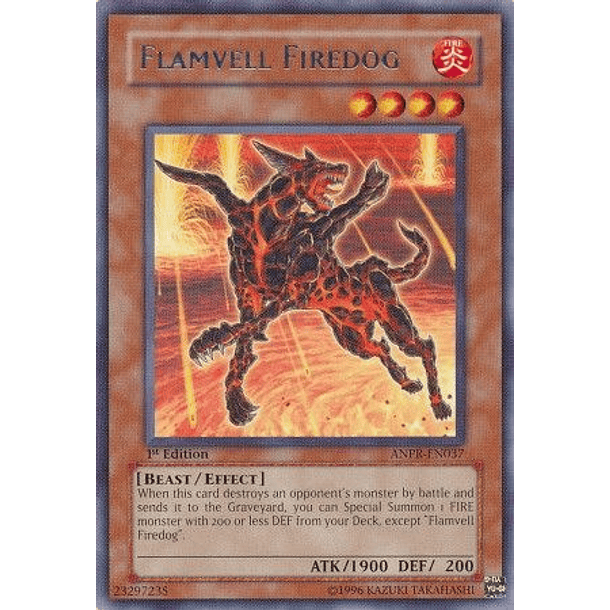 Flamvell Firedog - ANPR-EN037 - Rare