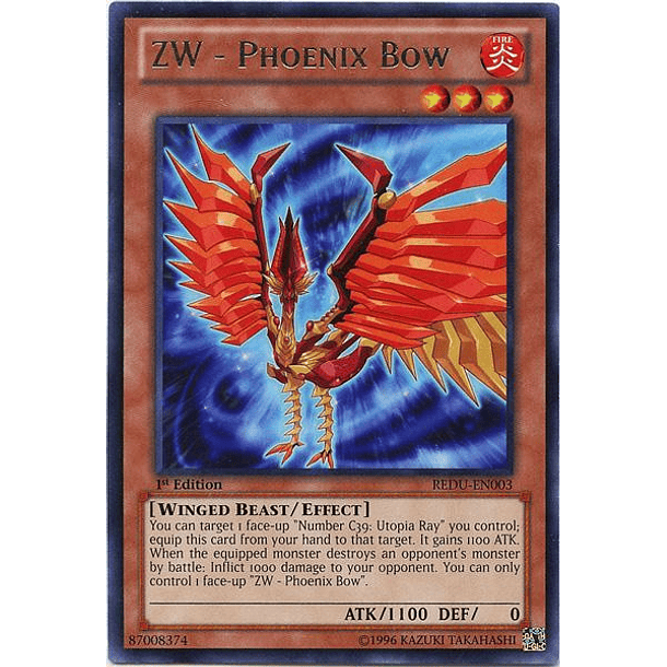ZW - Phoenix Bow - REDU-EN003 - Rare