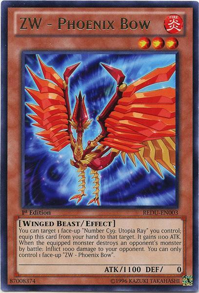 ZW - Phoenix Bow - REDU-EN003 - Rare 1