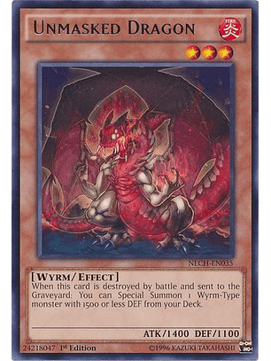 Unmasked Dragon - NECH-EN035 - Rare