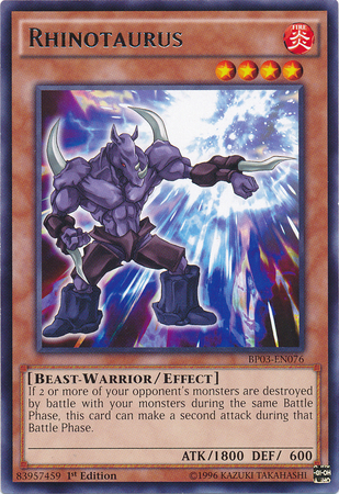 Rhinotaurus - BP03-EN076 - Rare 1