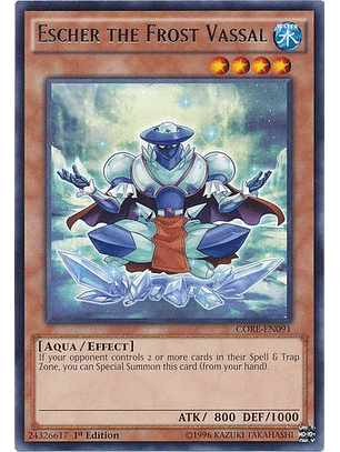 Escher the Frost Vassal - CORE-EN091 - Rare