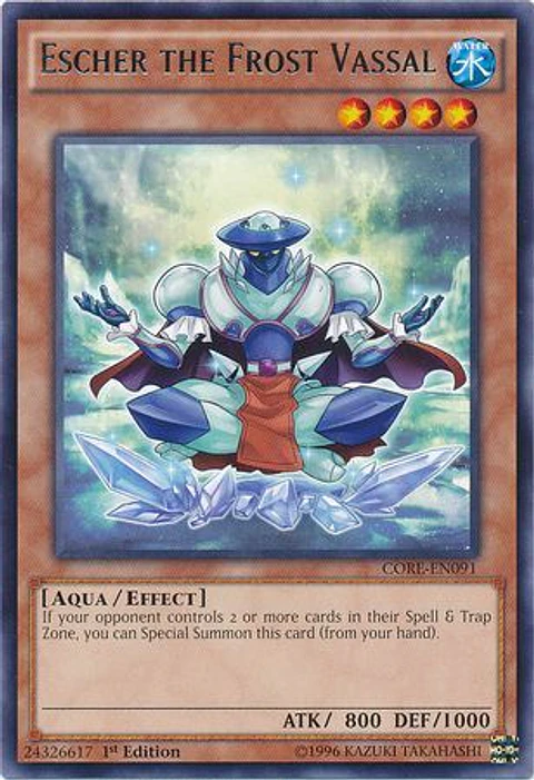 Escher the Frost Vassal - CORE-EN091 - Rare
