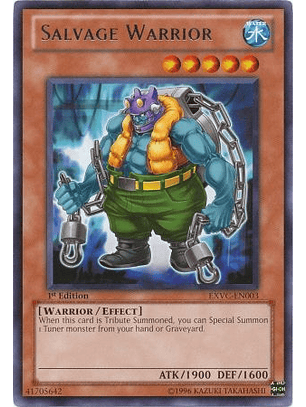 Salvage Warrior - EXVC-EN003 - Rare