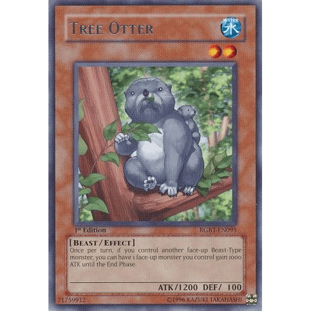 Tree Otter - RGBT-EN095 - Rare