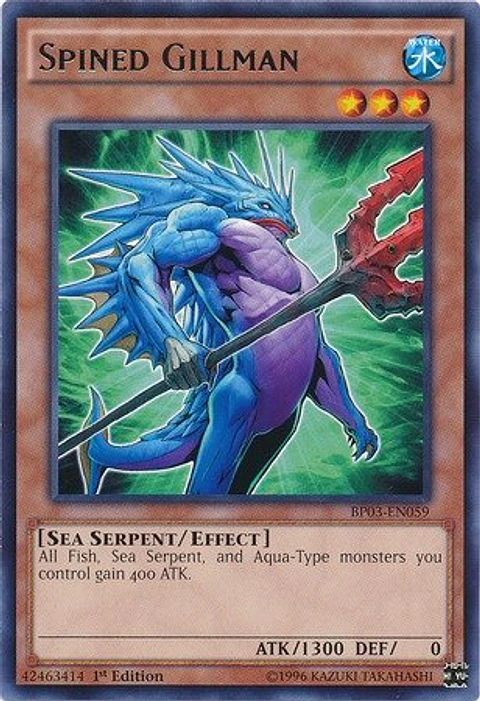 Spined Gillman - BP03-EN059 - Rare