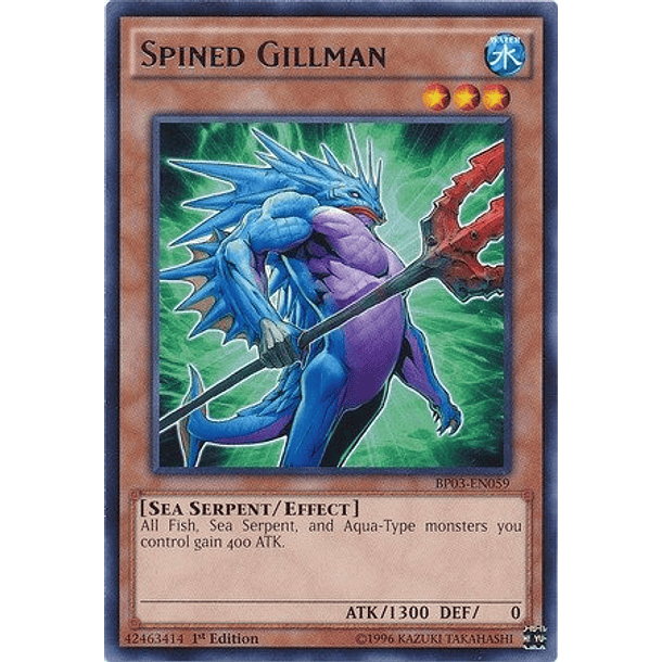 Spined Gillman - BP03-EN059 - Rare