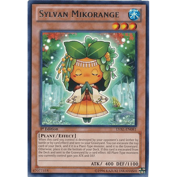 Sylvan Mikorange - LVAL-EN081 - Rare 