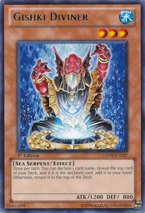 Gishki Diviner - GENF-EN027 - Rare 