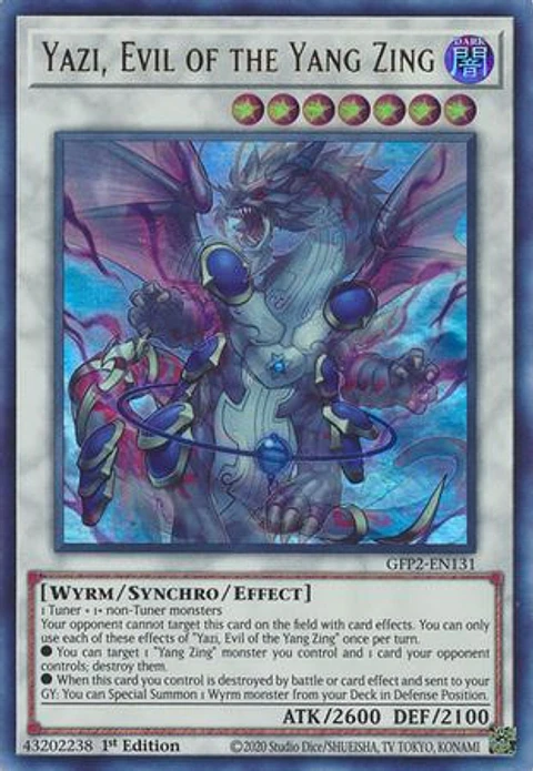 Yazi, Evil of the Yang Zing - GFP2-EN131 - Ultra Rare