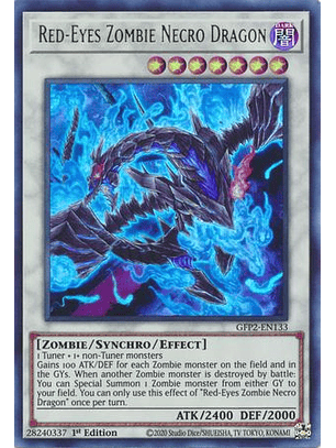 Red-Eyes Zombie Necro Dragon - GFP2-EN133 - Ultra Rare