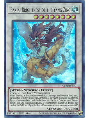 Baxia, Brightness of the Yang Zing - GFP2-EN130 - Ultra Rare