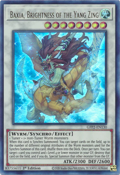 Baxia, Brightness of the Yang Zing - GFP2-EN130 - Ultra Rare