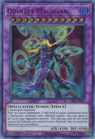 Quintet Magician - GFP2-EN127 - Ultra Rare 1