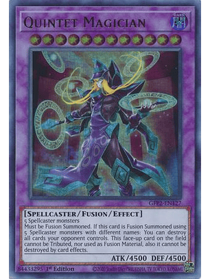 Quintet Magician - GFP2-EN127 - Ultra Rare