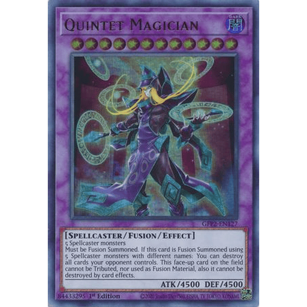 Quintet Magician - GFP2-EN127 - Ultra Rare