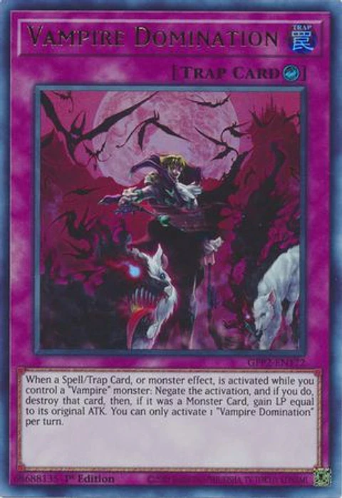 Vampire Domination - GFP2-EN172 - Ultra Rare