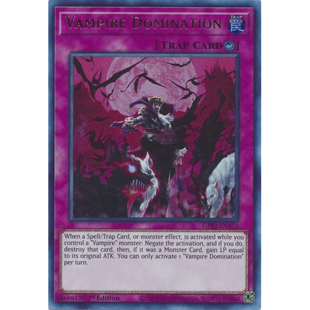 Vampire Domination - GFP2-EN172 - Ultra Rare